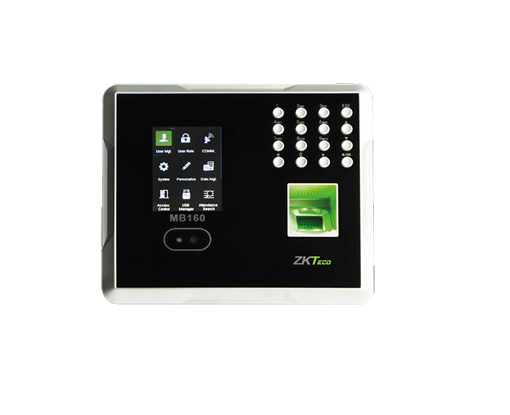 Máy chấm công ZK Teco MB160 (vân tay, khuôn mặt, thẻ từ)